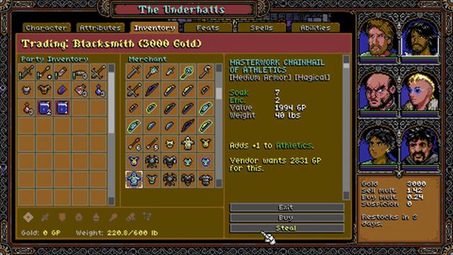 Hình ảnh trong game SKALD Against the Black Priory v1.0.5-P2P