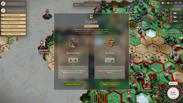 Hình ảnh trong game Yield Fall of Rome-RUNE