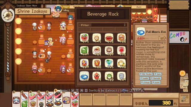 Hình ảnh trong game Touhou Mystias Izakaya v4.2.0b-P2P
