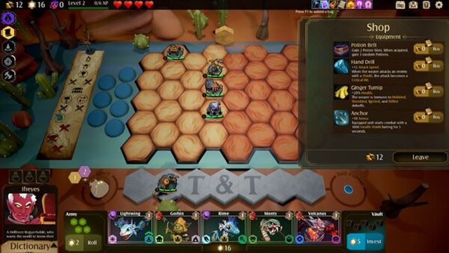 Hình ảnh trong game Tales And Tactics v1.1.01-P2P