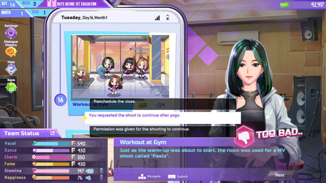 Hình ảnh trong game K-pop Idol Stories Road to Debut-GoldBerg