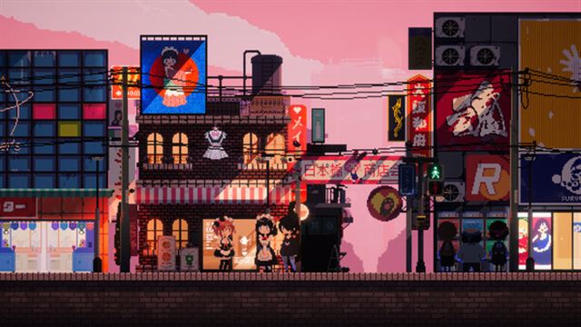 Hình ảnh trong game Maid Cafe on Electric Street v1.06-P2P