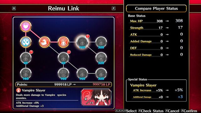 Hình ảnh trong game Touhou Genso Wanderer FORESIGHT v1.07-P2P