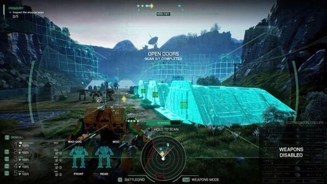 Hình ảnh trong game MechWarrior 5 Clans-FLT