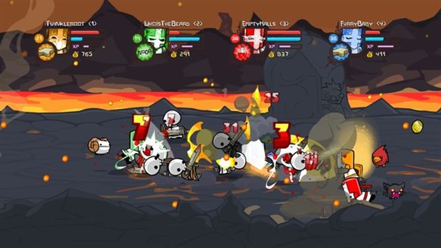 Hình ảnh trong game Castle Crashers v3.0-P2P