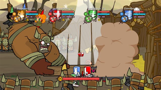 Hình ảnh trong game Castle Crashers v3.0-P2P