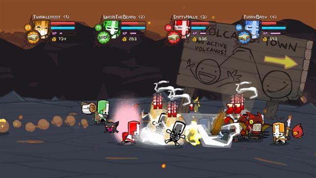 Hình ảnh trong game Castle Crashers v3.0-P2P