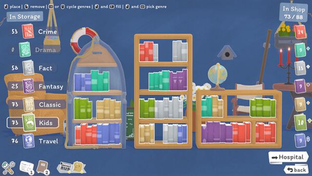Hình ảnh trong game Tiny Bookshop-GoldBerg