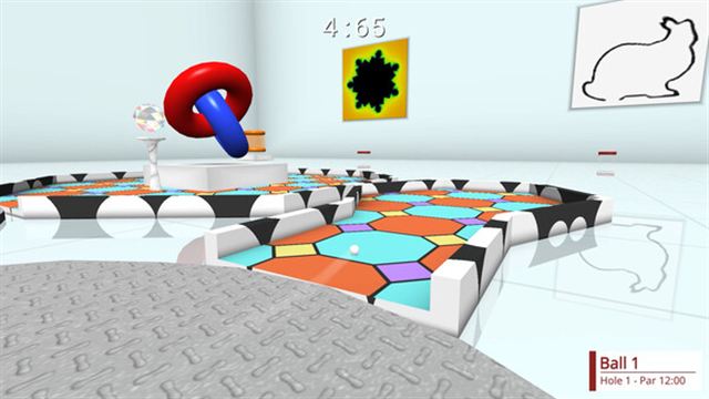 Hình ảnh trong game 4D Golf v1.1.9-P2P