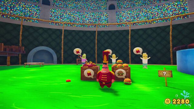 Hình ảnh trong game SpongeBob SquarePants The Patrick SG-GoldBerg