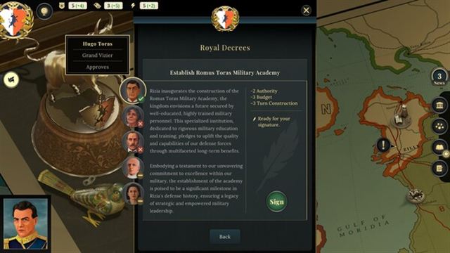 Hình ảnh trong game Suzerain v3.1.0.137-P2P