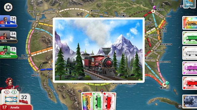 Hình ảnh trong game Ticket to Ride Switzerland Expansion-TENOKE