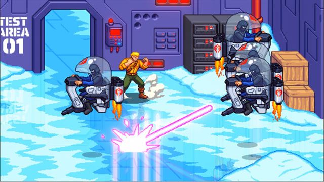 Hình ảnh trong game G.I Joe Wrath of Cobra-Chronos