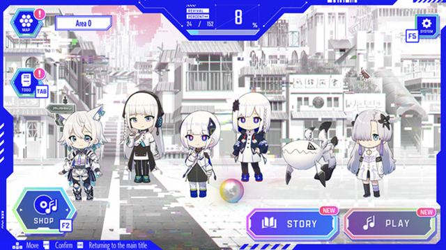 Hình ảnh trong game KAMITSUBAKI CITY ENSEMBLE v1.9.0-P2P