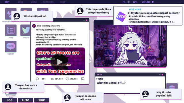 Hình ảnh trong game Yunyun Syndrome Rhythm Psychosis-TENOKE