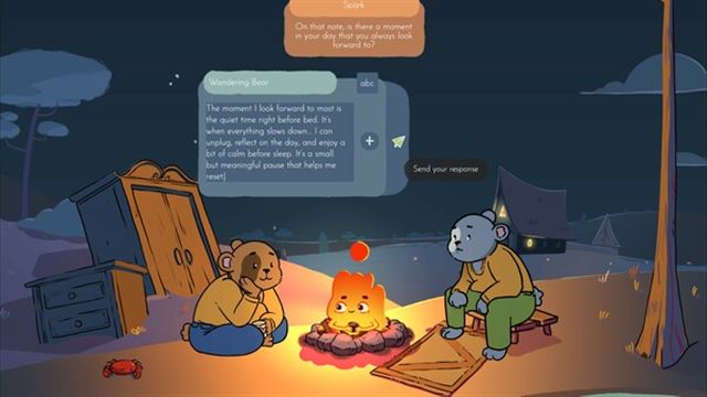 Hình ảnh trong game Fireside Feelings v1.0.4.04-P2P