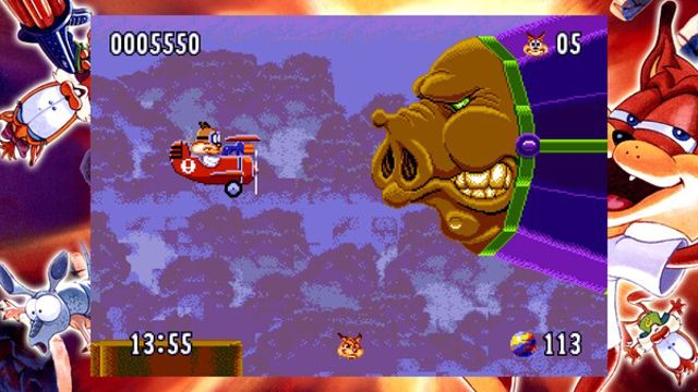 Hình ảnh trong game Bubsy in The Purrfect Collection-GoldBerg