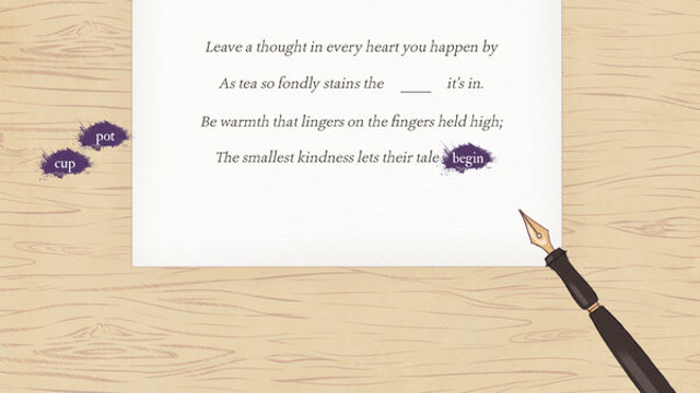 Hình ảnh trong game Sips and Sonnets-TENOKE