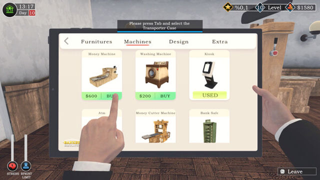 Hình ảnh trong game Banker Simulator-TENOKE