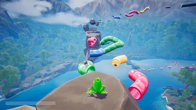 Hình ảnh trong game Frog Jump-TENOKE