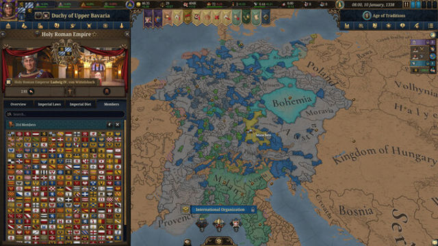 Hình ảnh trong game Europa Universalis V v1.0.5-P2P