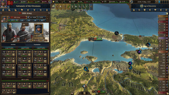Hình ảnh trong game Europa Universalis V v1.0.8-P2P