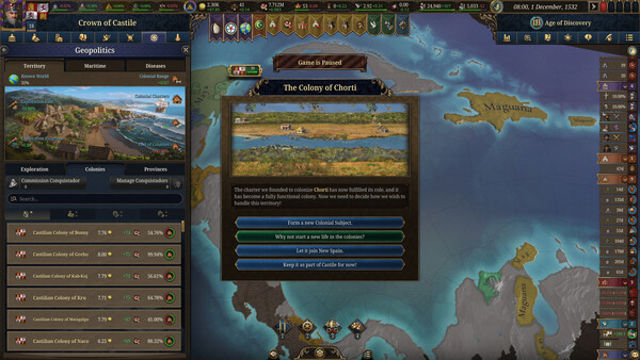 Hình ảnh trong game Europa Universalis V v1.0.8-P2P