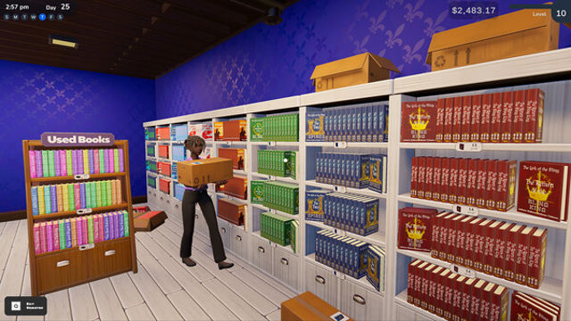Hình ảnh trong game Bookshop Simulator-TENOKE