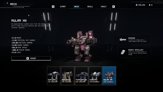 Hình ảnh trong game Iron Core Mech Survivor v4.0.3-P2P