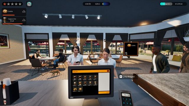 Hình ảnh trong game Cafe Crew Simulator-GoldBerg
