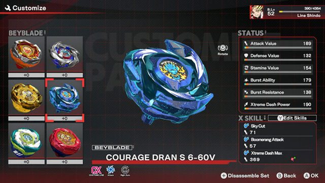Hình ảnh trong game BEYBLADE X EVOBATTLE v1.0.7-P2P