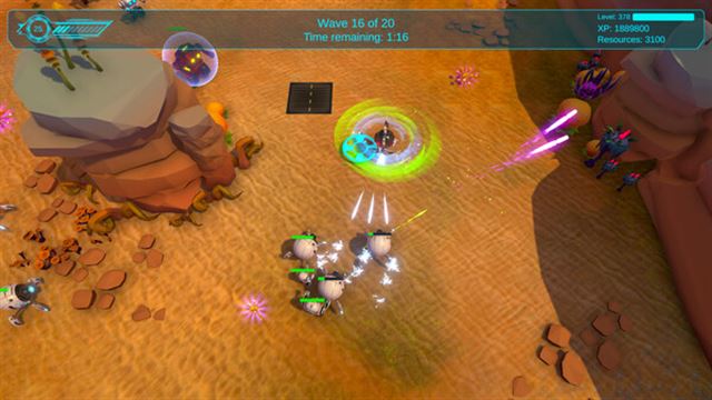 Hình ảnh trong game Compadrone Land Wars-TENOKE