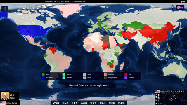 Hình ảnh trong game Geo Political Simulator 2026 Edition v2.14-P2P