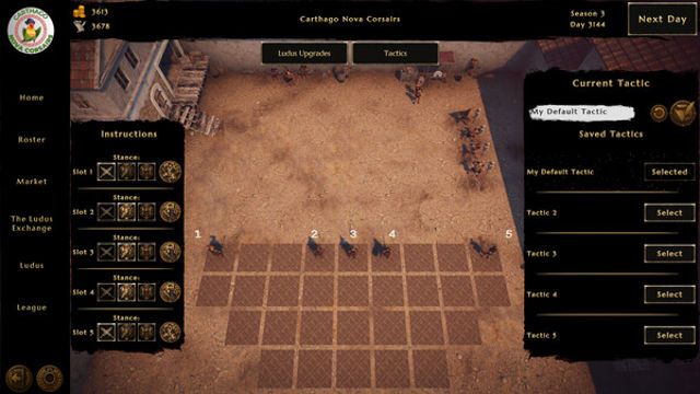 Hình ảnh trong game Ludus Magnatus Gladiator Manager Sim Early Access