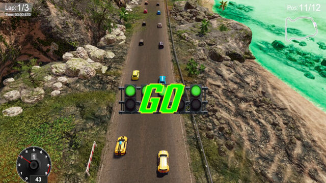 Hình ảnh trong game Neon Curves Racing-TENOKE