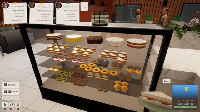 Hình ảnh trong game Cup and Counter Coffee Shop Simulator-GoldBerg