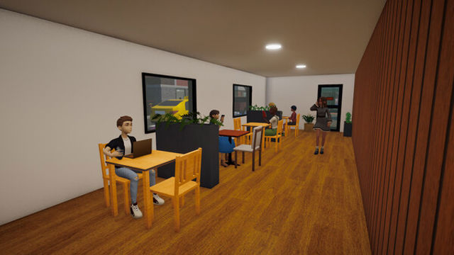 Hình ảnh trong game Cup and Counter Coffee Shop Simulator-GoldBerg