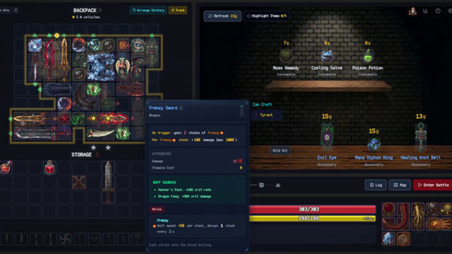 Hình ảnh trong game Backpack Dungeon-TENOKE