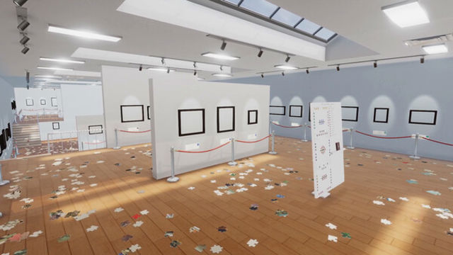 Hình ảnh trong game Cleaning Up The Puzzle Gallery-TENOKE