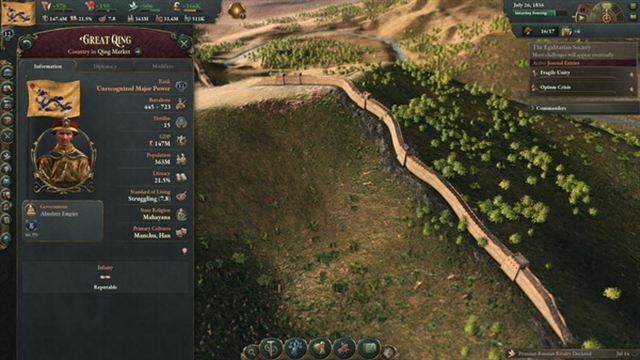 Hình ảnh trong game Victoria 3 v1.9.1-P2P