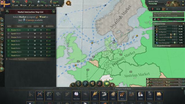 Hình ảnh trong game Victoria 3 Grand Edition v1.7.1-P2P