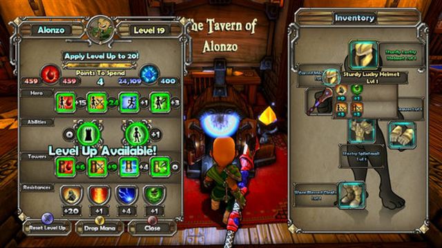 Hình ảnh trong game Dungeon Defenders Gunwitch Hero-TiNYiSO