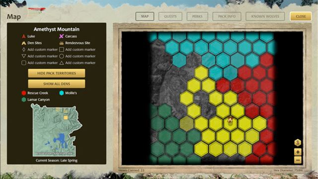 Hình ảnh trong game WolfQuest Anniversary Edition v3.0.1h-P2P
