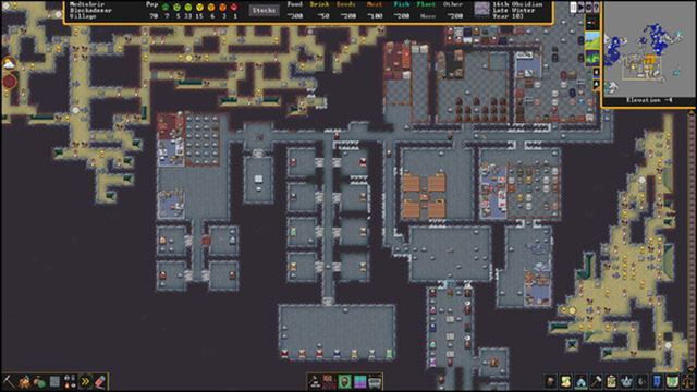 Hình ảnh trong game Dwarf Fortress v50.13-P2P