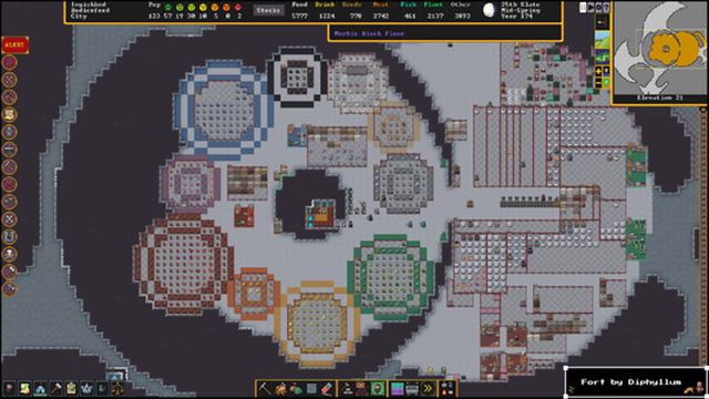 Hình ảnh trong game Dwarf Fortress v51.10-P2P
