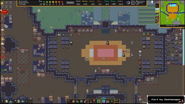 Hình ảnh trong game Dwarf Fortress v51.02-P2P