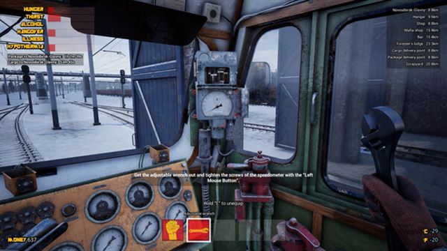 Hình ảnh trong game Trans-Siberian Railway Simulator v20260610 Early Access